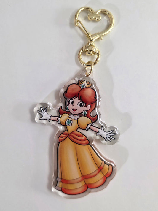Flower Princess Keychain