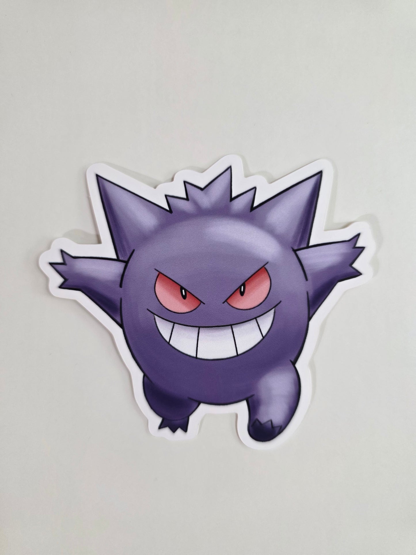 Purple Ghost Sticker