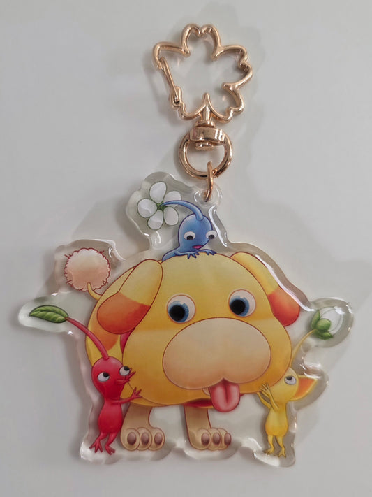 Space Dog and Friends Keychain