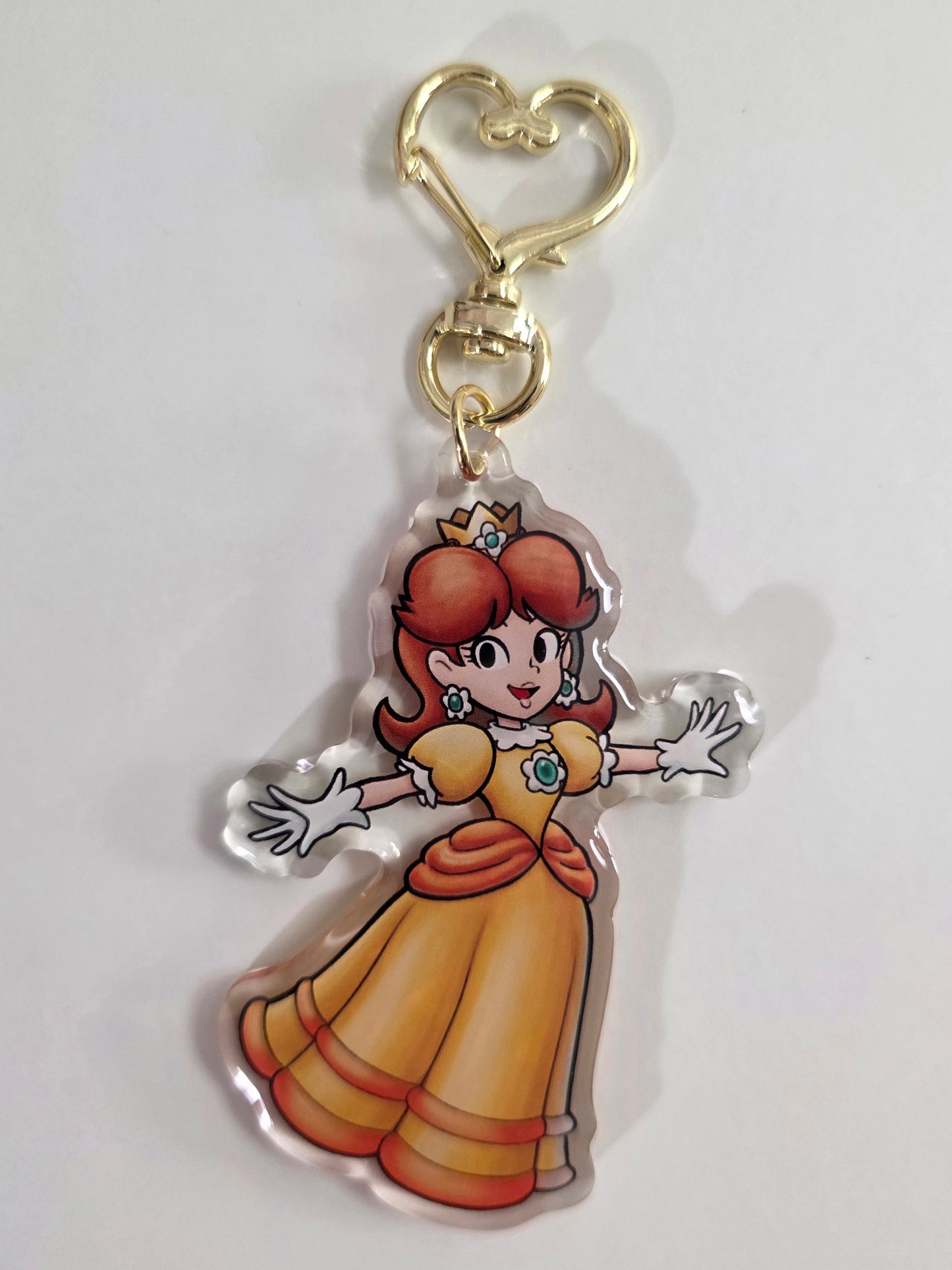 Flower Princess Keychain