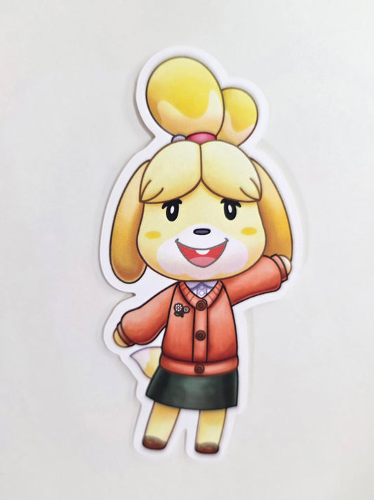 Secretary Dog Sticker