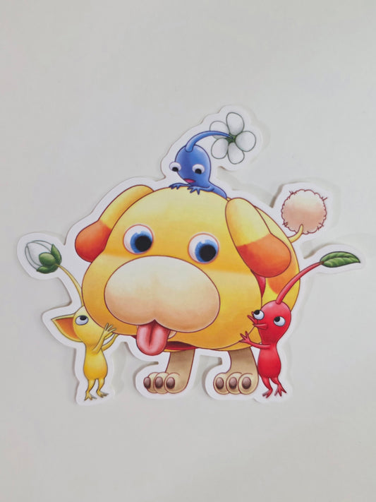 Space Dog and Friends Sticker